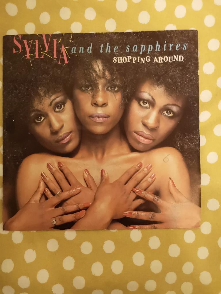 SINGEL  SYLVA and the sapphires shopping aroud(bpost gratis), Gebruikt, 7 inch, Single, Ophalen of Verzenden