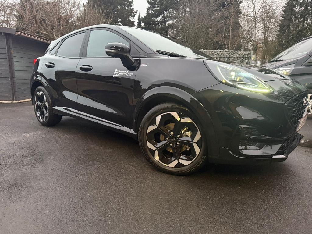 FORD PUMA 1.0 ECOBOOST ST-LINE X AUTOMAAT, Dealer onderhouden, USB, Zwart, Bedrijf