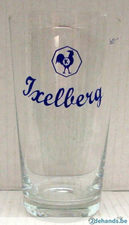 Bier brouwerij glas  Ixelberg, Collections, Enlèvement ou Envoi, Utilisé