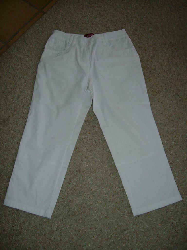 witte 3/4 broek maat 38 Biaggini, Kleding | Dames, Broeken en Pantalons, Maat 38/40 (M), Wit, Ophalen of Verzenden, Driekwart