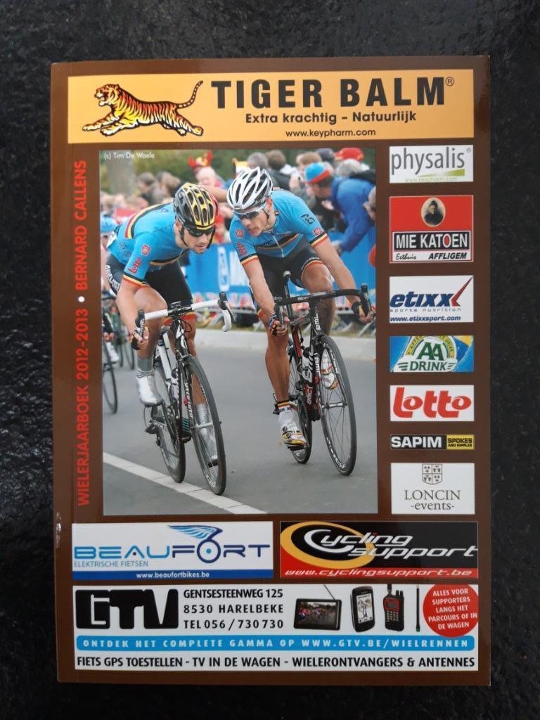 Wielerjaarboek 2012-2013, Verzenden, Nieuw, Lopen en Fietsen, Bernard Callens