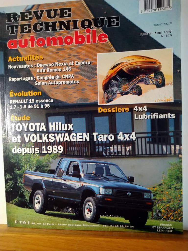 RTA - Toyota Hilux - Volkswagen Taro - n575, Autos : Divers, Modes d'emploi & Notices d'utilisation, Envoi