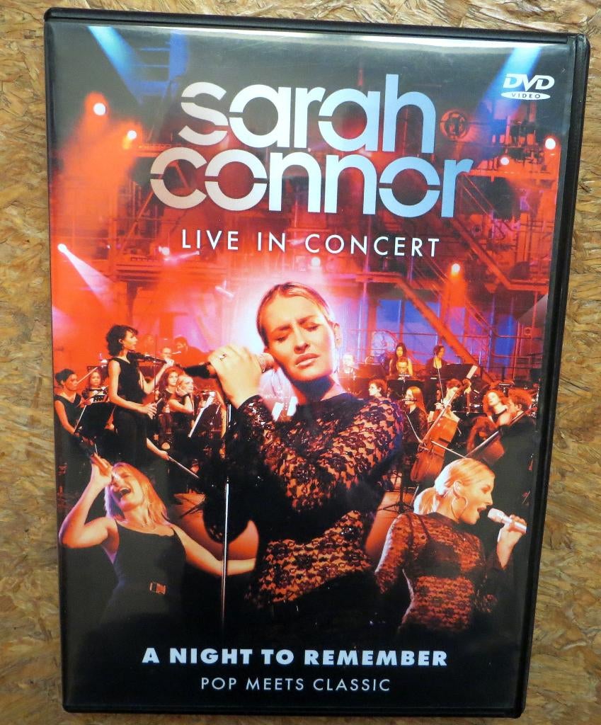 DVD - SARAH CONNOR - LIVE IN CONCERT (A NIGHT TO REMEMBER), Tous les âges, Envoi, Comme neuf, Musique et Concerts