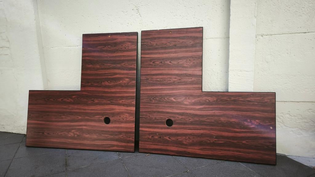 Gevlamd hout formica paneel, Ophalen, Gebruikt, Hout, 50 tot 100 mm