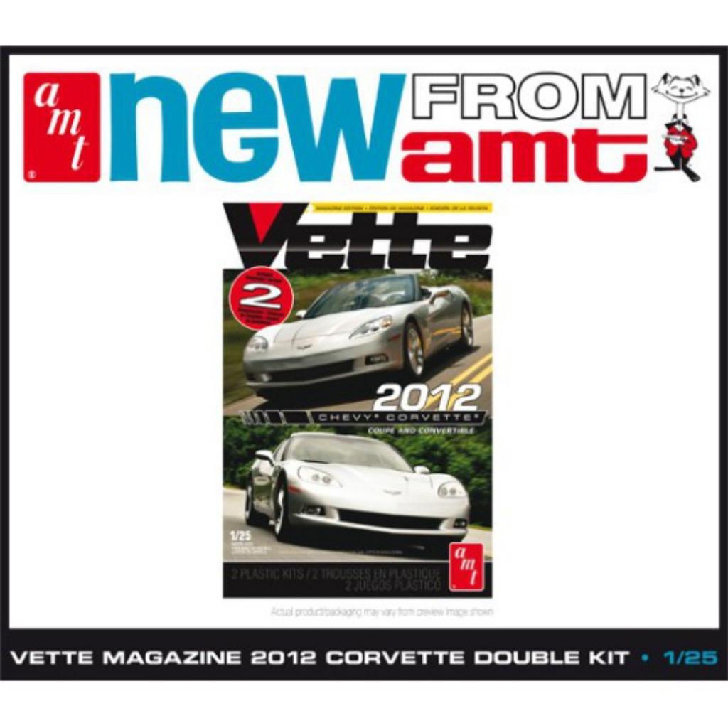 AMT 786L/06 Corvette Coupe & Convertible 2012 échelle 1/25, Neuf, Autres marques, Enlèvement ou Envoi, Voiture