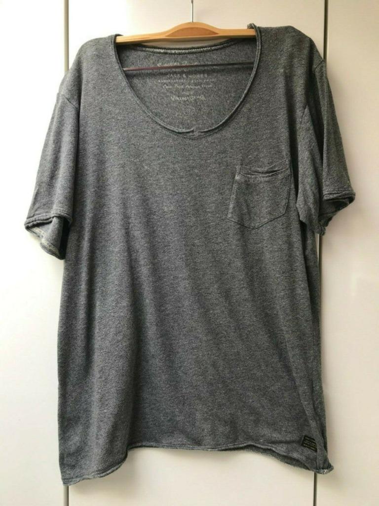 Tee-shirt gris Jack & Jones - Taille S *, Enlèvement ou Envoi, Comme neuf, Taille 46 (S) ou plus petite, Gris