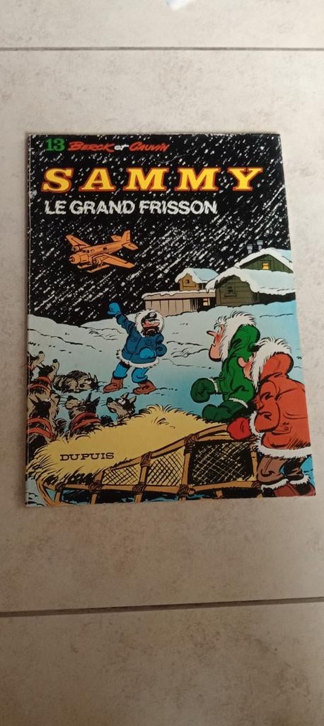 BD Bande dessinée Sammy n13 Le grand frisson 1980, Livres, BD, Enlèvement ou Envoi, Utilisé