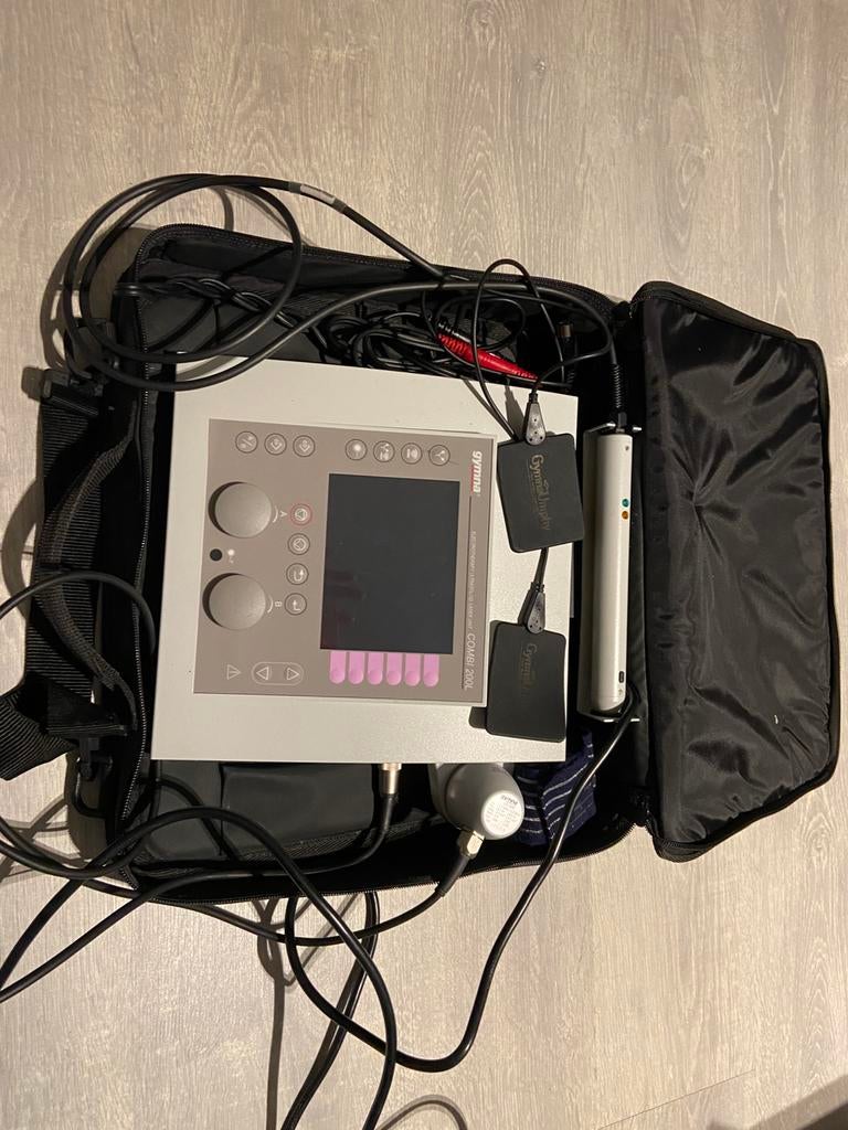 Toestel voor elektrotherapie, ultrasohne en laser., Ophalen, Zo goed als nieuw