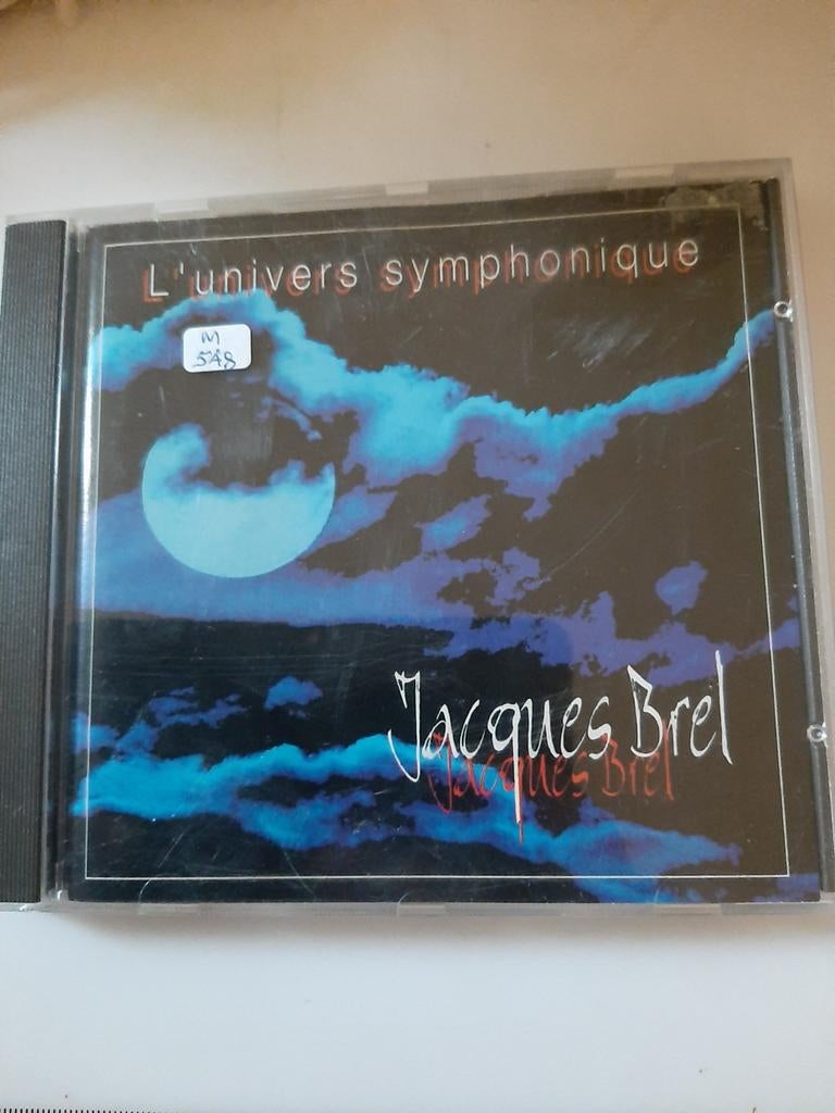 Cd - Jacques brel- l'univers symphonique, Ophalen of Verzenden, Gebruikt