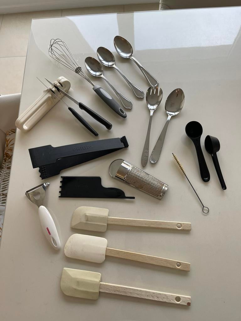 Lot keukengerei van een buitenkeuken, Ophalen of Verzenden, Zo goed als nieuw