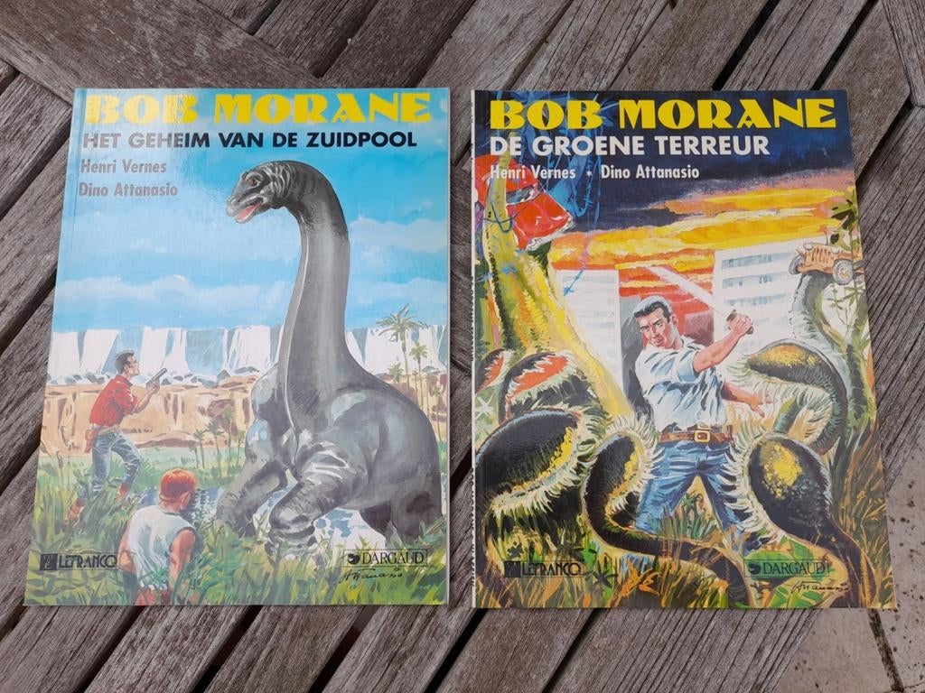 Groot lot Bob Morane uit verschillende reeksen, Plusieurs BD, Enlèvement ou Envoi, Comme neuf