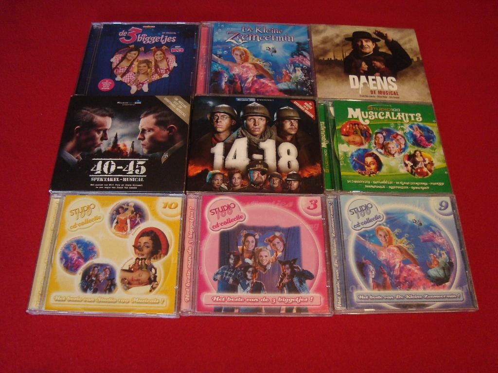 studio 100 musical cd's, Ophalen of Verzenden, Muziek