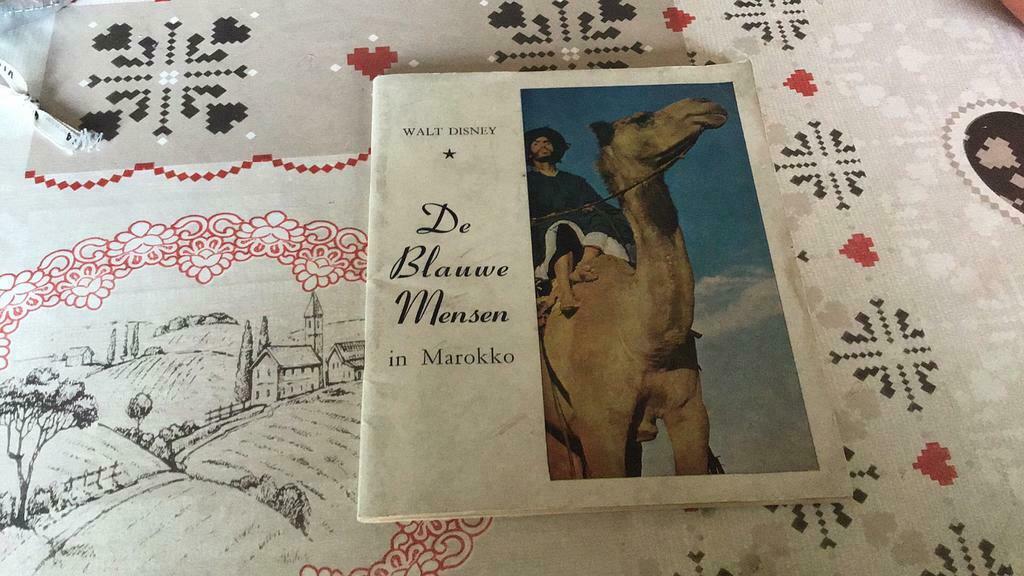 De blauwe mensen in marokko(@), Ophalen of Verzenden, Gelezen, Prentenboek