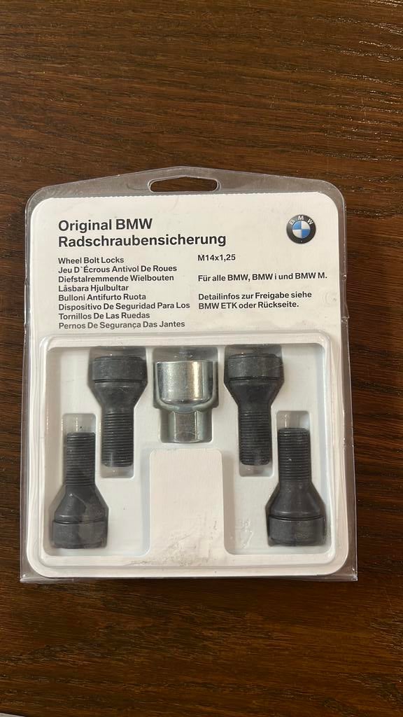 Bmw anti diefstal bouten, Ophalen of Verzenden, Zo goed als nieuw