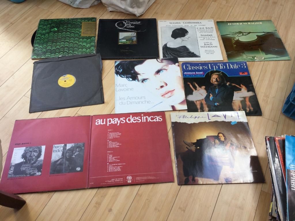 LOT DISQUES-VINYL 33 TOURS/COLLECTION, Antiquités & Art, Enlèvement ou Envoi