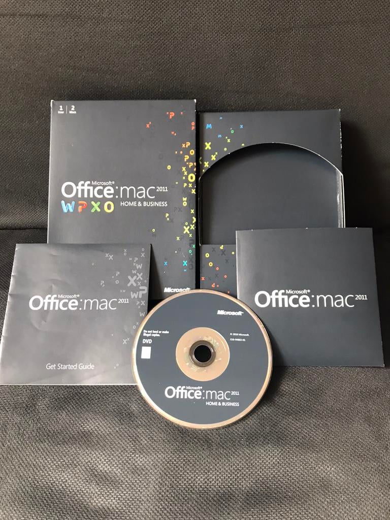 Microsoft Office Mac 2011 Home & Business, Informatique & Logiciels, Enlèvement, Powerpoint, MacOS