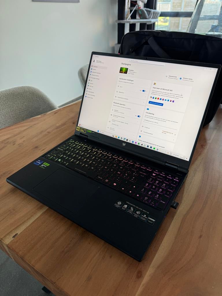 Gaming laptop Acer Predator Helios Neo 16 - Azerty, Ophalen, 32 GB, Zo goed als nieuw, Gaming