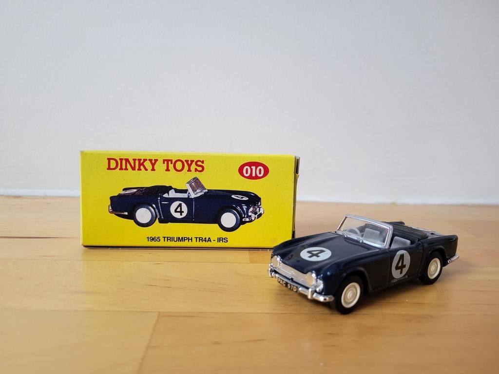 Dinky Matchbox code 2 010 1965 Triump TR4A - IRS, Ophalen of Verzenden, Zo goed als nieuw, Matchbox