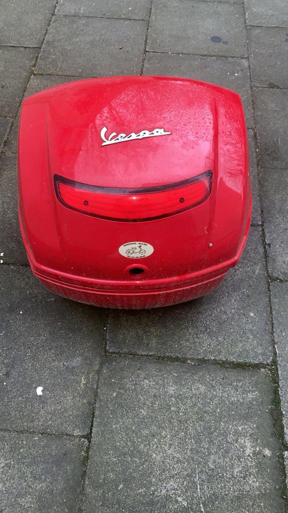 Vespa topkoffer, Enlèvement, Utilisé