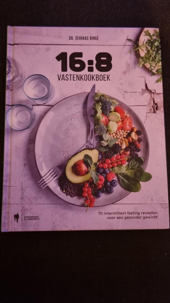 Servaas Dr. Bingé - 16:8 vastenkookboek, Boeken, Ophalen of Verzenden, Servaas Dr. Bingé