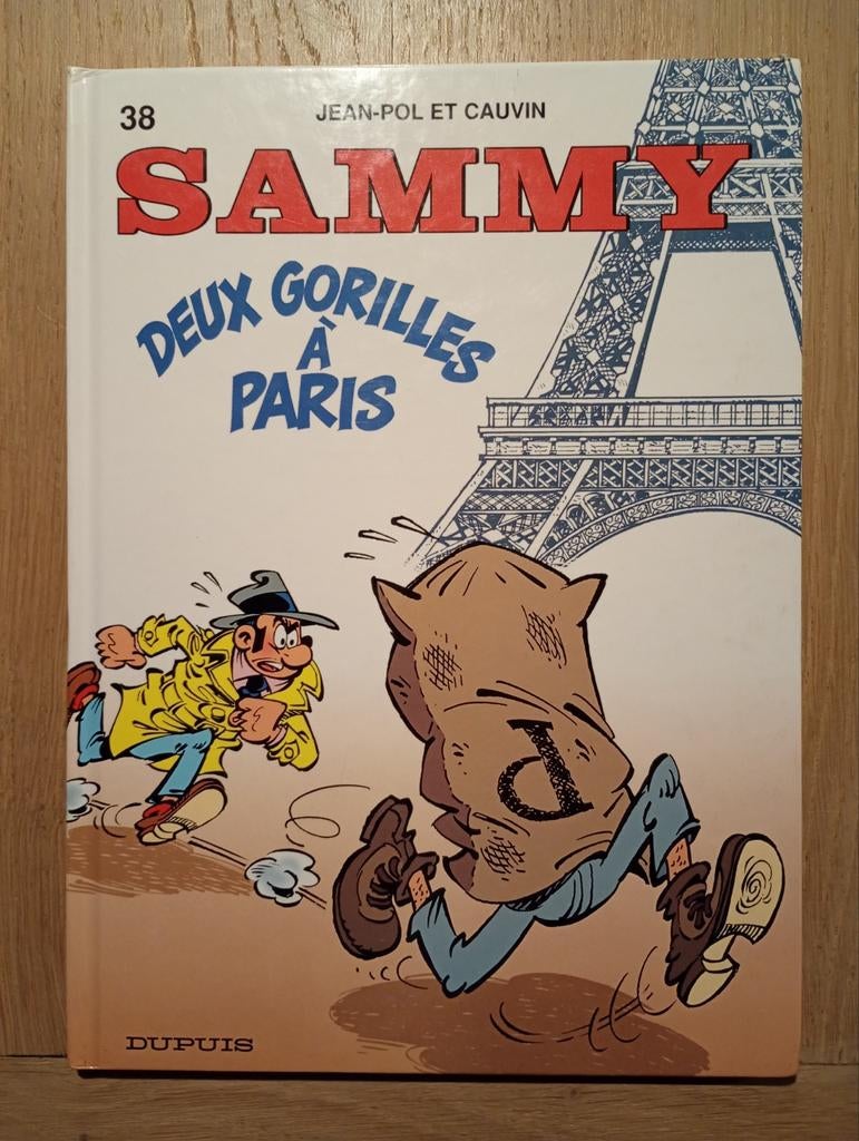 Sammy 38 Deux gorilles à Paris Jean-Pol Cauvin EO TBE, Livres, BD, Une BD, Enlèvement ou Envoi, Comme neuf