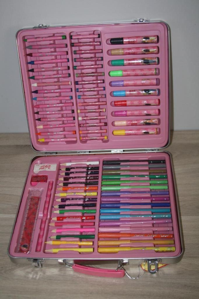 Disney , High school Musical , blikken tekenmateriaal koffer, Ophalen of Verzenden, Overige figuren, Gebruikt, Pen, Potlood of Stift