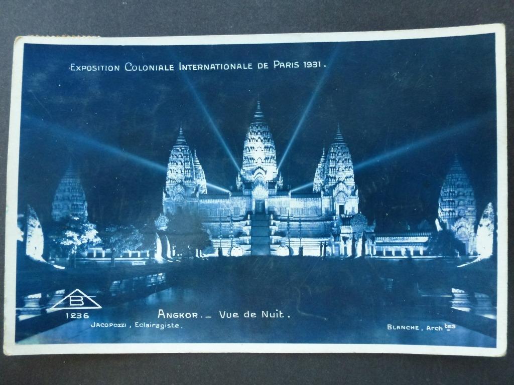 carte postale ancienne Exposition Coloniale Internationale d, Envoi, 1920 à 1940, Affranchie, France