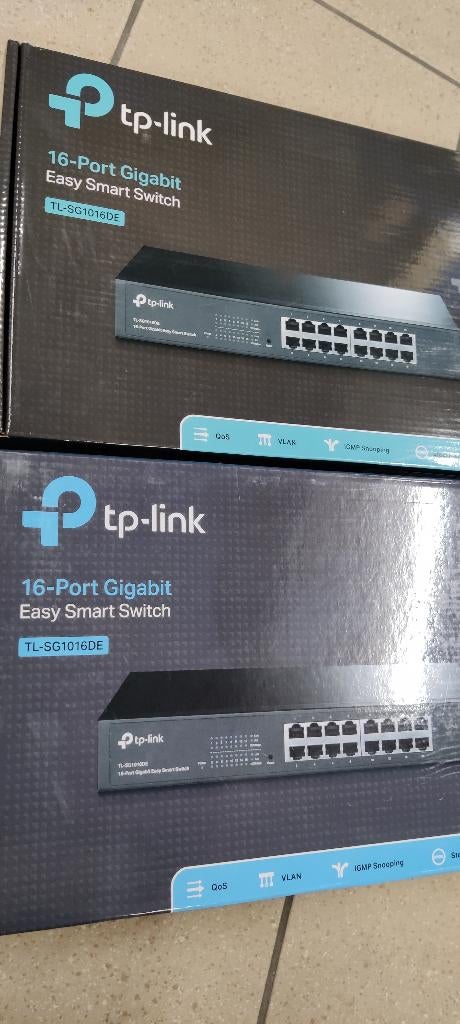 TP-Link TL-SG1016DE, Computers en Software, Netwerk switches, Zo goed als nieuw, Ophalen of Verzenden