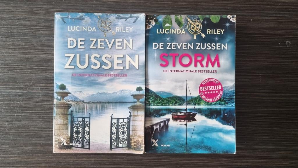 Lucinda Riley - De zeven zussen       Lucinda Riley - Storm, Ophalen, Gelezen, Lucinda Riley
