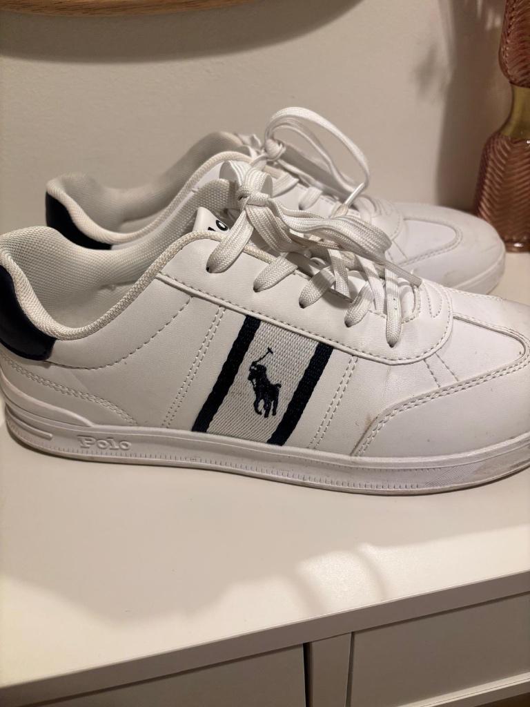 Ralph Lauren schoenen dames MOET ZSM WEG, Kleding | Dames, Ophalen, Wit, Zo goed als nieuw, Ralph Lauren