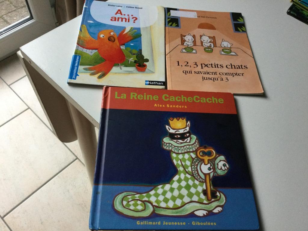 "A..MI"NATHAN/"1,2,3 P'TITS CHATS"PASTEL/REINE CACHE"GALLIMA, Livres, Livres pour enfants | 4 ans et plus, Non-fiction, 4 ans