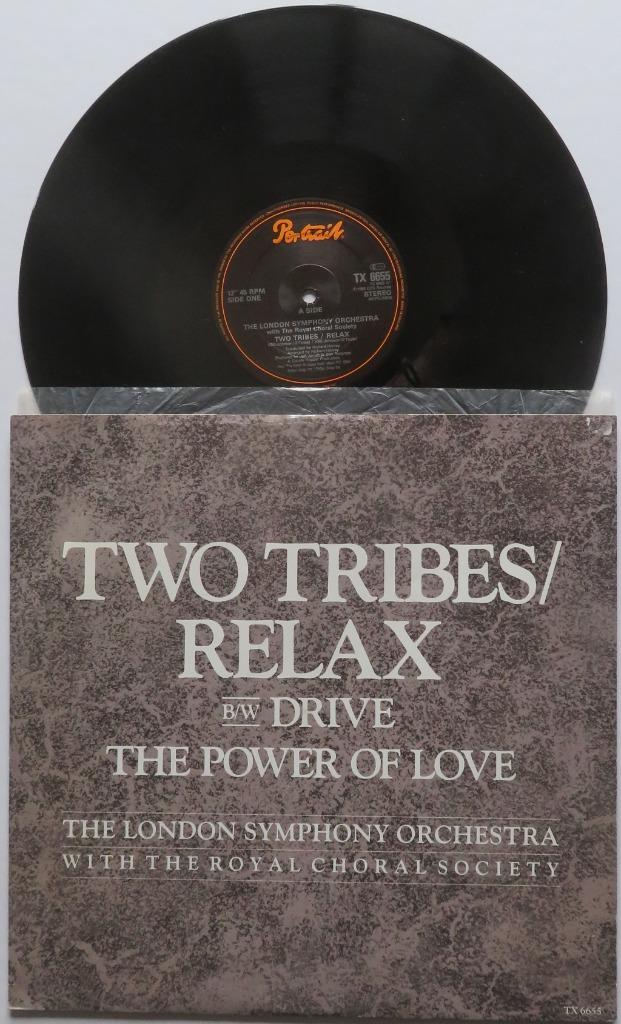 The London Symphony Orchestra - Two tribes / Relax. Maxi, Enlèvement ou Envoi, Utilisé, 12 pouces, Autres genres