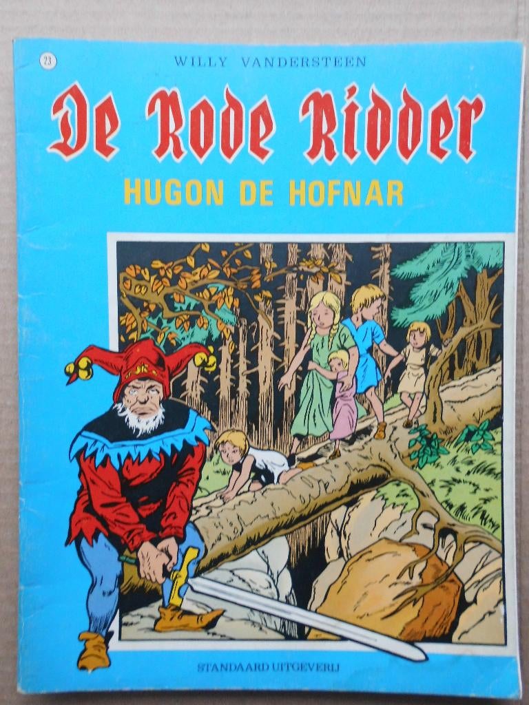 De Rode Ridder - Hugon de hofnar, Enlèvement ou Envoi, Une BD, Studio  Vandersteen, Utilisé