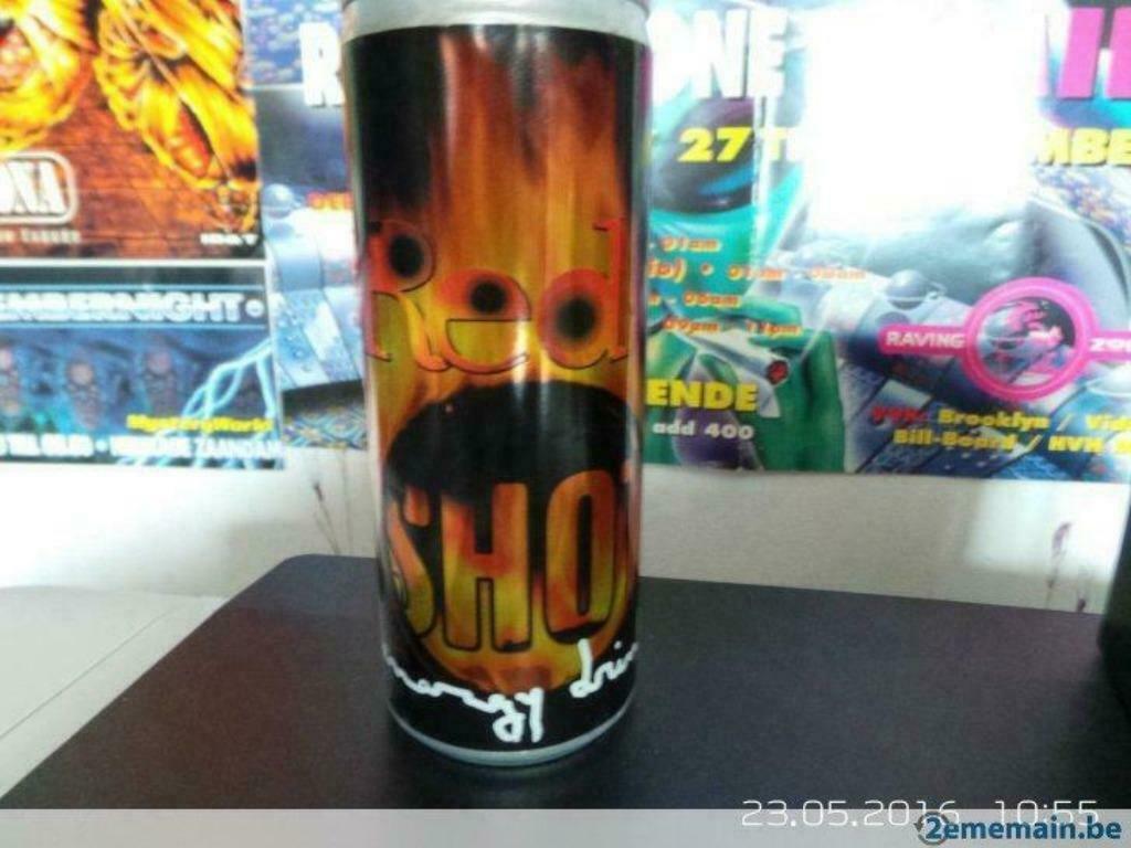 Canette Red Shot Energy Drink, Verzenden, Gebruikt, Overige typen
