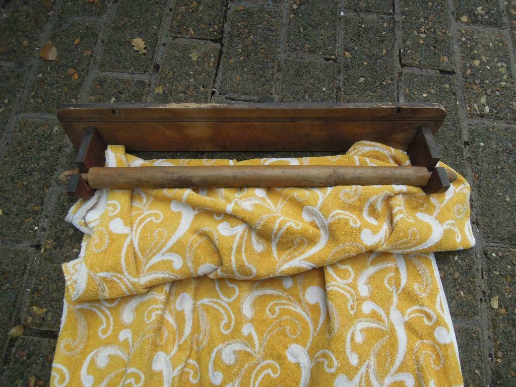 handdoekrek hout vintage antiek, Ophalen of Verzenden