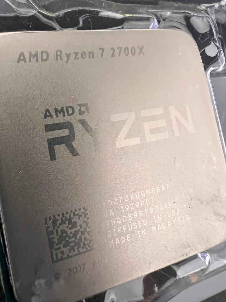 AMD Ryzen 7 2700X – Processeur CPU sans ventirad, Enlèvement, Comme neuf