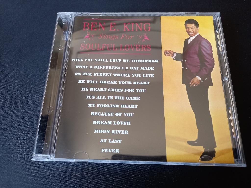 Ben E. King ‎– Sings For Soulful Lovers Popcorn Cd = Mint, Cd's en Dvd's, Cd's | R&B en Soul, Zo goed als nieuw, Ophalen of Verzenden