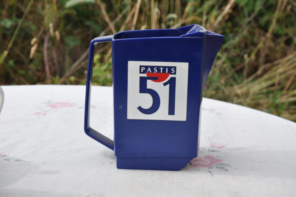 pichet pastis 51 en plastique (2), Ophalen of Verzenden, Gebruikt, Gebruiksvoorwerp