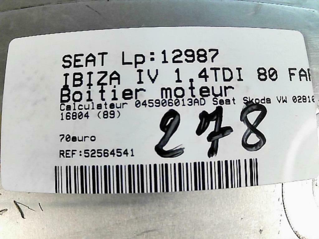 Boitier moteur Seat Ibiza IV 1.4TDi 59kw  0281016170 (278), Ophalen of Verzenden, Gebruikt, Seat