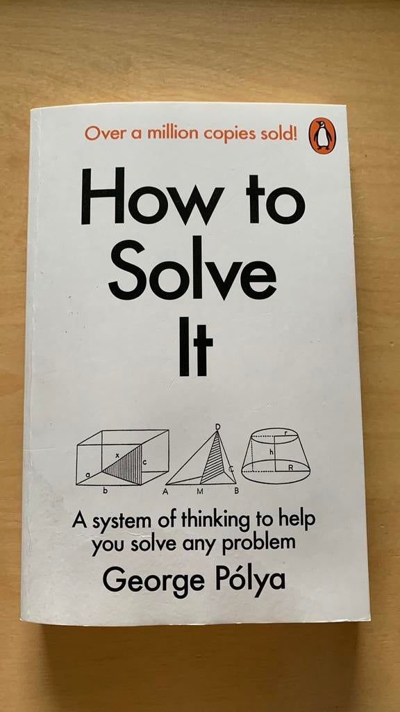How to solve it, Ophalen of Verzenden, Gelezen, Niet van toepassing