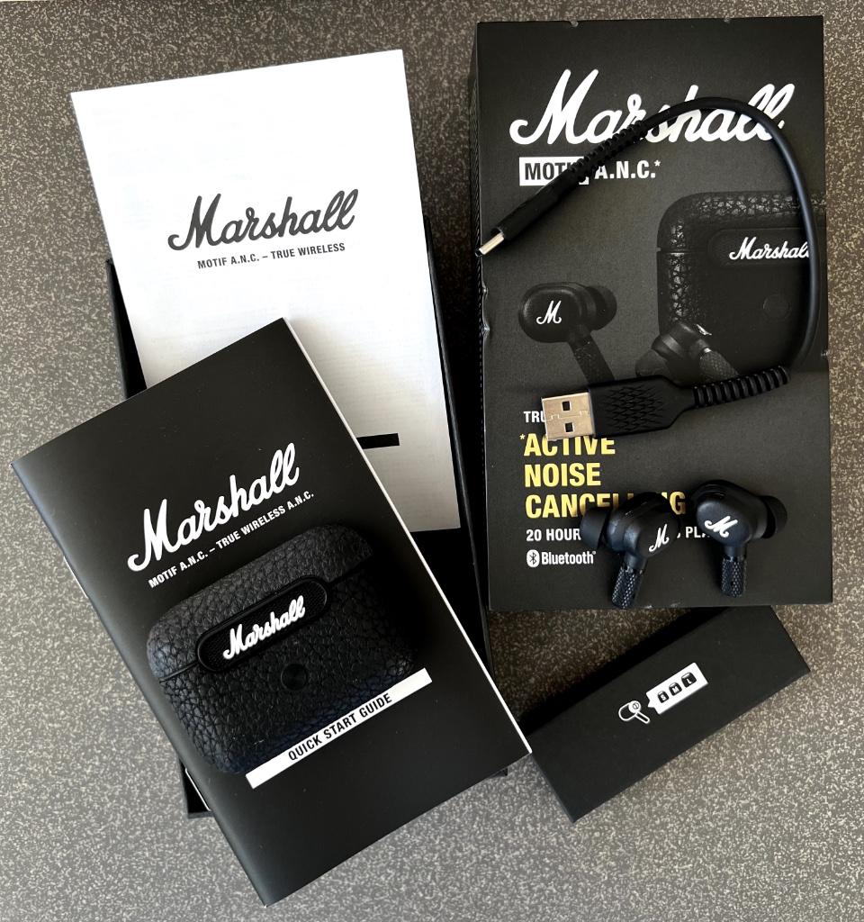 Ecouteurs sans fil Marshall MOTIF A.N.C. NEUFS, Enlèvement, Neuf, Intra-auriculaires (Earbuds), Bluetooth