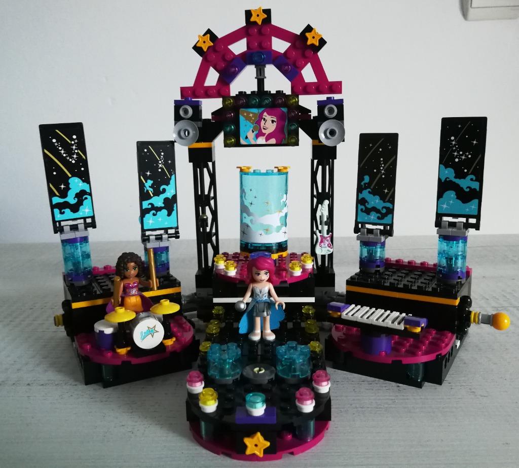 Lego Friends 41105 'Popster Podium', Kinderen en Baby's, Speelgoed | Duplo en Lego, Ophalen of Verzenden, Zo goed als nieuw, Complete set