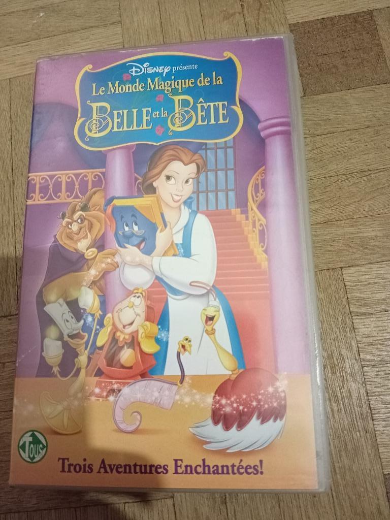 Cassette vhs le monde magique de la belle et la bête, Enlèvement ou Envoi