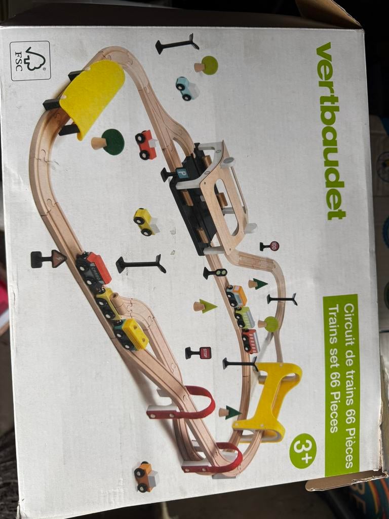Vertbaudet treinset, Enlèvement