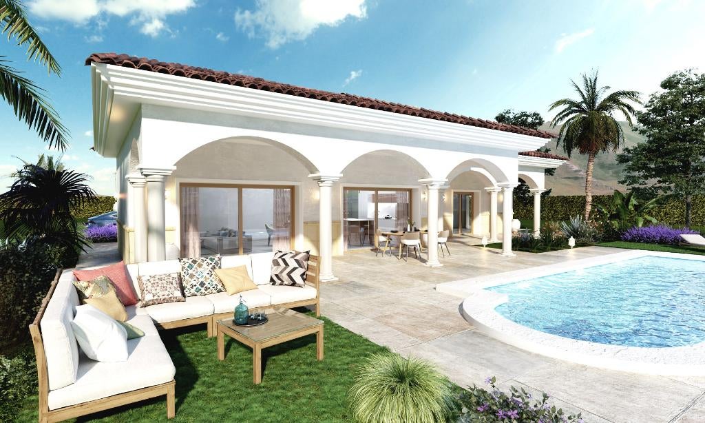 NIEUWBOUW OP GROOT PERCEEL IN PINOSO, ALICANTE, Dorp, Spanje, 186 m², Woonhuis