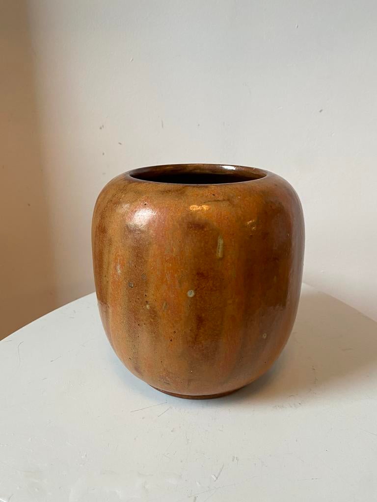 Vase grès Bouffioulx F Carpent, Antiquités & Art, Enlèvement ou Envoi
