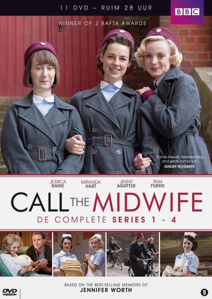 Call The Midwife - Seizoen 1 t/m 4, Cd's en Dvd's, Dvd's | Tv en Series, Boxset, Ophalen of Verzenden, Zo goed als nieuw, Drama