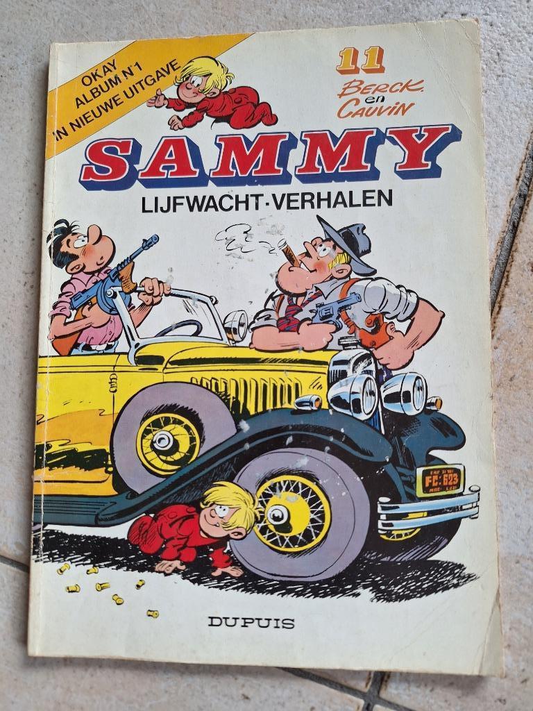 Strip Sammy – Nr 11 : “Lijfwacht Verhalen”., Eén stripboek, Ophalen of Verzenden, Gelezen