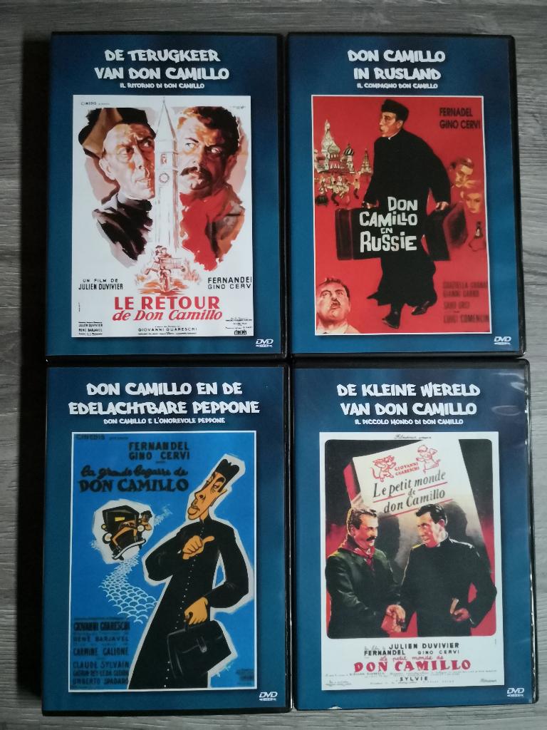 Don camillo dvd's uit te kiezen, Ophalen of Verzenden