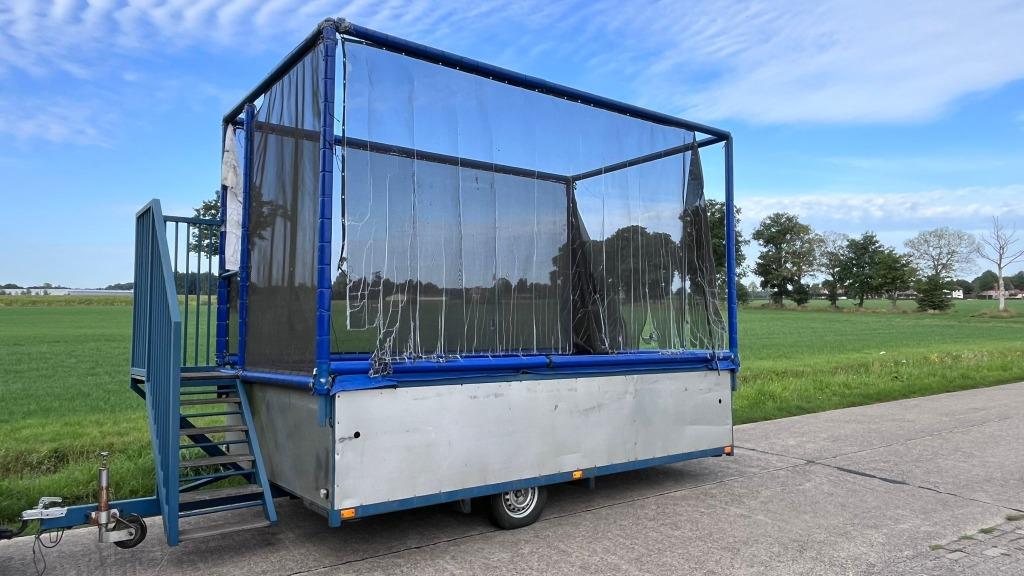 Trampoline aanhanger verrijdbaar, Enlèvement ou Envoi, Utilisé